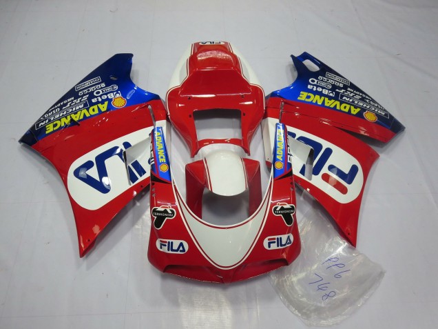 1993-2005 Fila Ducati 996 748 916 998 Carenado Moto 1993-2005 Fila Ducati 996 748 916 998 Carenado Moto