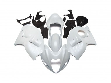 1997-2007 Blanco Perla Personalizado Suzuki GSXR 1300 Carenado Moto