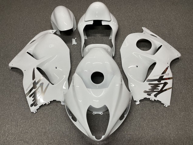 1997-2007 Diseño Blanco Brillante Suzuki GSXR 1300 Carenado Moto 1997-2007 Diseño Blanco Brillante Suzuki GSXR 1300 Carenado Moto