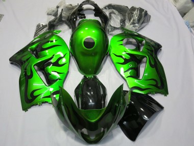 1997-2007 Verde Brillante Suzuki GSXR 1300 Carenado Moto