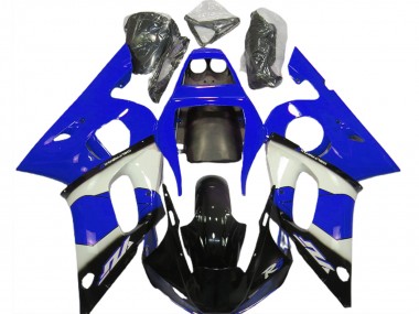 1998-2002 Azul Blanco & Negro Yamaha R6 Carenado Moto