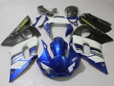 1998-2002 Azul & Mate Yamaha R6 Carenado Moto
