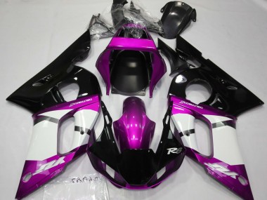1998-2002 Rosa Metalizado Yamaha R6 Carenado Moto