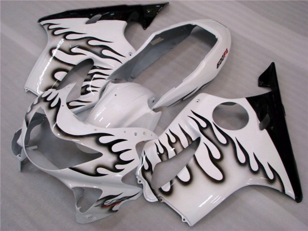 1999-2000 Blanco & Negro Llama Honda CBR600 F4 Carenado Moto 1999-2000 Blanco & Negro Llama Honda CBR600 F4 Carenado Moto