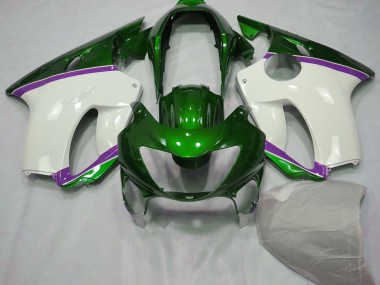 1999-2000 Lagarto Verde & Morado Honda CBR600 F4 Carenado Moto