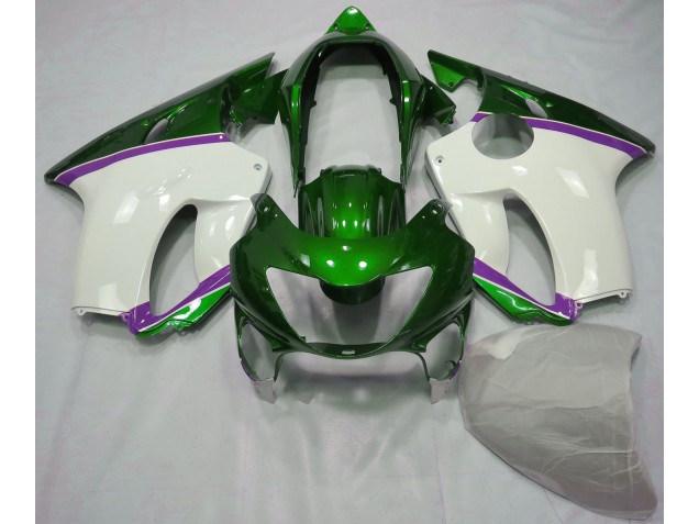 1999-2000 Lagarto Verde & Morado Honda CBR600 F4 Carenado Moto 1999-2000 Lagarto Verde & Morado Honda CBR600 F4 Carenado Moto