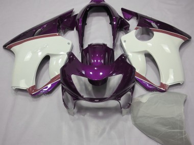 1999-2000 Mood Púrpura & Pomelo Honda CBR600 F4 Carenado Moto