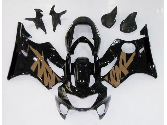 1999-2000 Negro Brillante & Marrón Honda CBR600 F4 Carenado Moto 1999-2000 Negro Brillante & Marrón Honda CBR600 F4 Carenado Moto