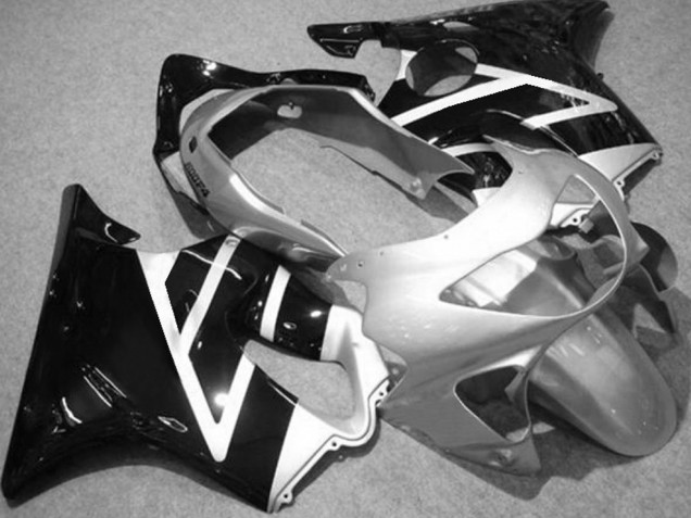 1999-2000 Negro Plata Honda CBR600 F4 Carenado Moto 1999-2000 Negro Plata Honda CBR600 F4 Carenado Moto