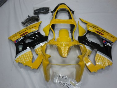 2000-2002 Amarillo Elf Kawasaki ZX6R Carenado Moto