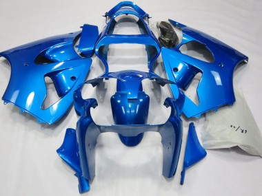 2000-2002 Azul Vibrante Kawasaki ZX6R Carenado Moto