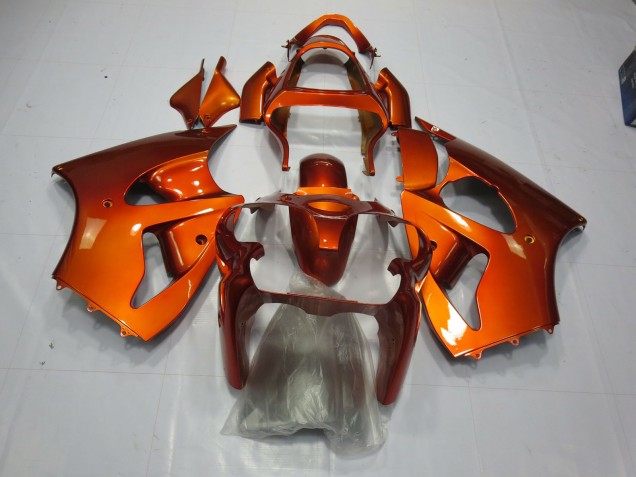 2000-2002 Naranja Kawasaki ZX6R Carenado Moto 2000-2002 Naranja Kawasaki ZX6R Carenado Moto