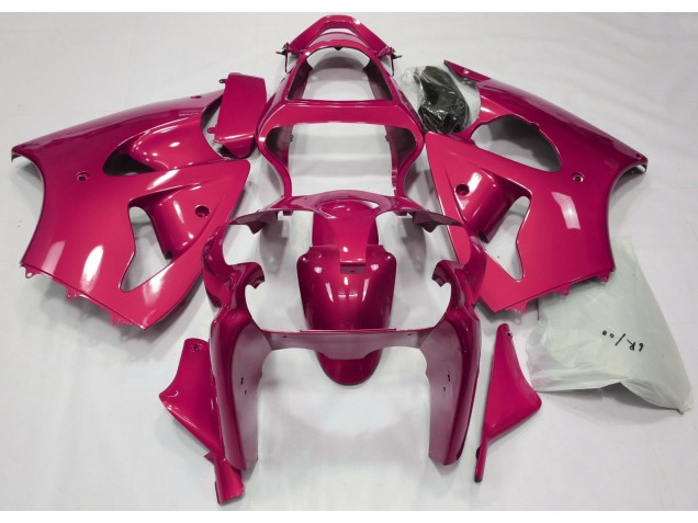 2000-2002 Rojo Caramelo Kawasaki ZX6R Carenado Moto 2000-2002 Rojo Caramelo Kawasaki ZX6R Carenado Moto