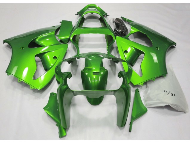 2000-2002 Verde Metalizado Kawasaki ZX6R Carenado Moto