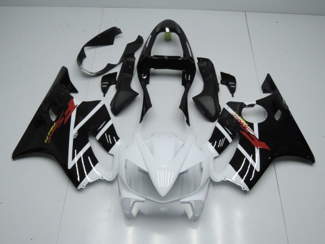 2001-2003 Blanco Brillante & Negro Honda CBR600 F4i Carenado Moto
