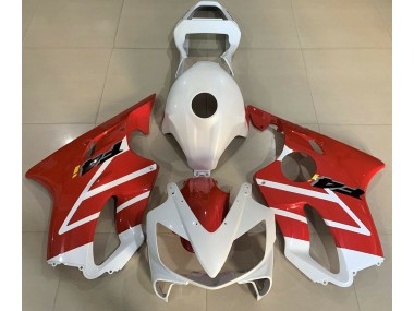 2001-2003 Blanco Brillante & Rojo Honda CBR600 F4i Carenado Moto