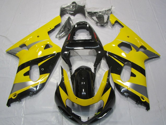 2001-2003 Estilo Amarillo OEM Suzuki GSXR 600-750 Carenado Moto 2001-2003 Estilo Amarillo OEM Suzuki GSXR 600-750 Carenado Moto