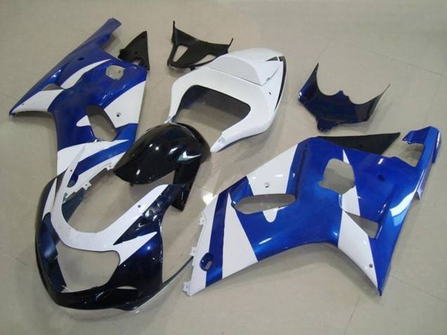 2001-2003 Estilo Azul & Blanco OEM Suzuki GSXR 600-750 Carenado Moto 2001-2003 Estilo Azul & Blanco OEM Suzuki GSXR 600-750 Carenado Moto