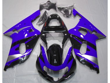 2001-2003 Estilo Azul OEM Suzuki GSXR 600-750 Carenado Moto