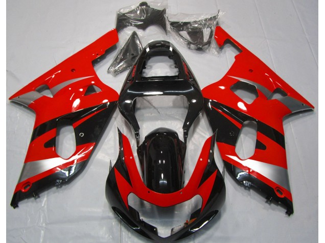 2001-2003 Estilo Rojo OEM Suzuki GSXR 600-750 Carenado Moto 2001-2003 Estilo Rojo OEM Suzuki GSXR 600-750 Carenado Moto