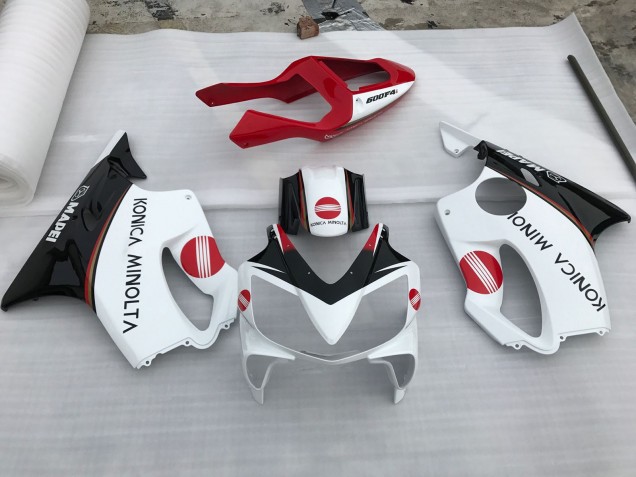 2001-2003 Konica Minolta Diseño Honda CBR600 F4i Carenado Moto 2001-2003 Konica Minolta Diseño Honda CBR600 F4i Carenado Moto