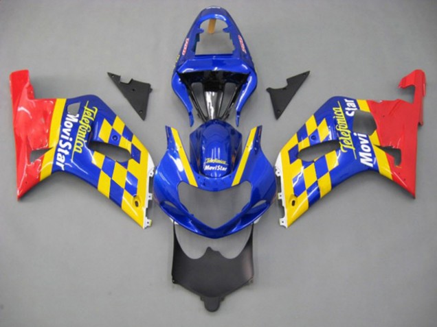 2001-2003 Movistar Suzuki GSXR 600-750 Carenado Moto 2001-2003 Movistar Suzuki GSXR 600-750 Carenado Moto