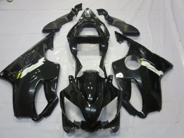 2001-2003 Negro Brillante Con Calcomanías Honda CBR600 F4i Carenado Moto