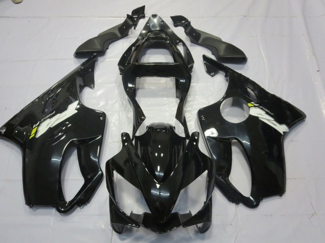 2001-2003 Negro Brillante Con Calcomanías Honda CBR600 F4i Carenado Moto 2001-2003 Negro Brillante Con Calcomanías Honda CBR600 F4i Carenado Moto