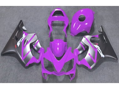 2001-2003 Púrpura & Plata Mate Honda CBR600 F4i Carenado Moto