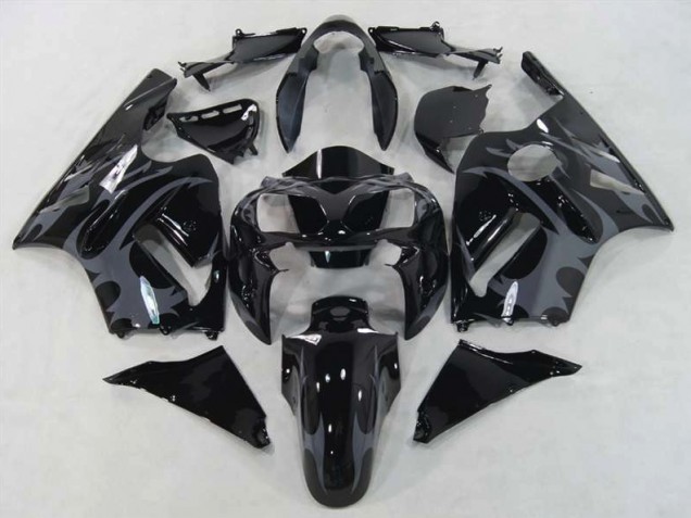 2002-2005 Negro Guerrero Kawasaki ZX12R Carenado Moto 2002-2005 Negro Guerrero Kawasaki ZX12R Carenado Moto