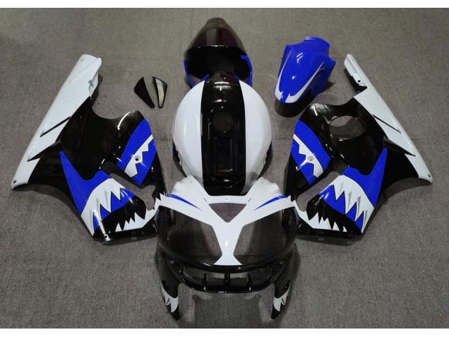 2002-2005 Tiburón Azul Kawasaki ZX12R Carenado Moto 2002-2005 Tiburón Azul Kawasaki ZX12R Carenado Moto