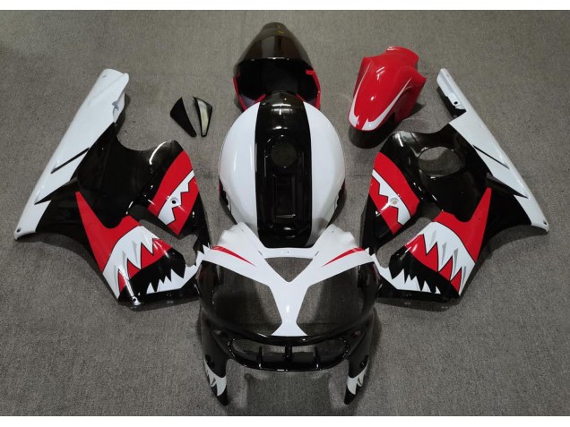 2002-2005 Tiburón Rojo Kawasaki ZX12R Carenado Moto 2002-2005 Tiburón Rojo Kawasaki ZX12R Carenado Moto