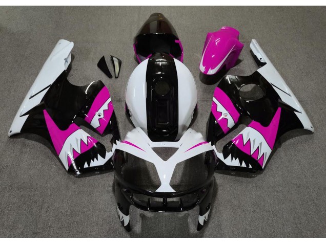 2002-2005 Tiburón Rosa Kawasaki ZX12R Carenado Moto 2002-2005 Tiburón Rosa Kawasaki ZX12R Carenado Moto