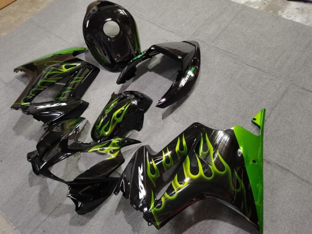 2002-2012 Verde Llama Honda VFR800 Carenado Moto 2002-2012 Verde Llama Honda VFR800 Carenado Moto