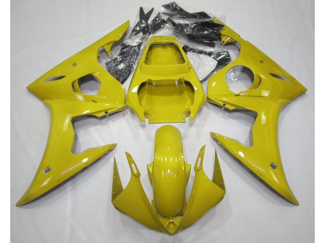 2003-2004 Amarillo Brillante Yamaha R6 Carenado Moto 2003-2004 Amarillo Brillante Yamaha R6 Carenado Moto