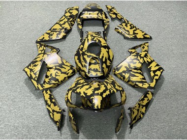 2003-2004 Amarillo Camuflaje Honda CBR600RR Carenado Moto