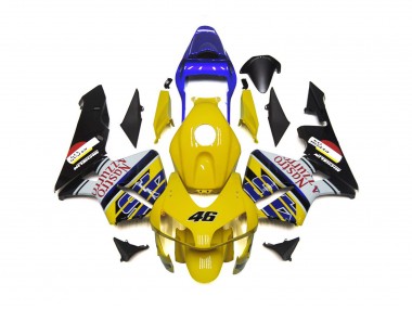 2003-2004 Amarillo Nastro Azzurro 46 Honda CBR600RR Carenado Moto