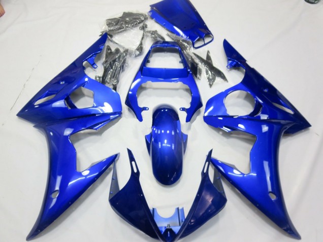 2003-2004 Azul Brillante Yamaha R6 Carenado Moto 2003-2004 Azul Brillante Yamaha R6 Carenado Moto