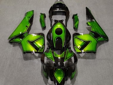 2003-2004 Diseño Especial Verde Honda CBR600RR Carenado Moto