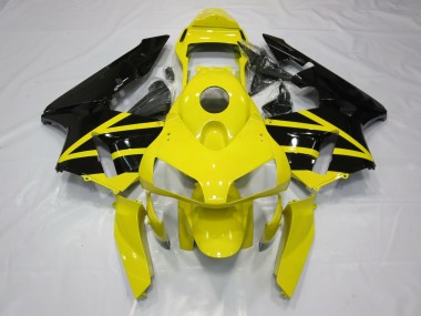 2003-2004 Estilo Amarillo & Negro OEM Honda CBR600RR Carenado Moto