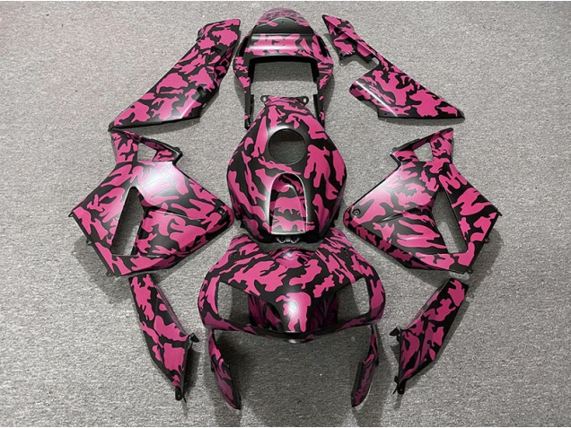 2003-2004 Rojo Camuflaje Honda CBR600RR Carenado Moto 2003-2004 Rojo Camuflaje Honda CBR600RR Carenado Moto