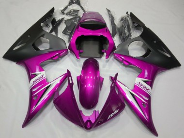 2003-2004 Rosa Brillante & Blanco Yamaha R6 Carenado Moto