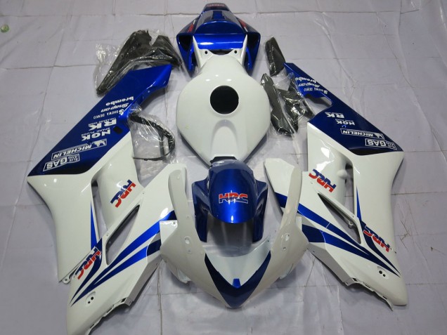 2004-2005 Azul Blanco HRC Honda CBR1000RR Carenado Moto 2004-2005 Azul Blanco HRC Honda CBR1000RR Carenado Moto