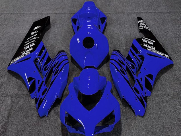 2004-2005 Azul Brillante Llama Honda CBR1000RR Carenado Moto 2004-2005 Azul Brillante Llama Honda CBR1000RR Carenado Moto