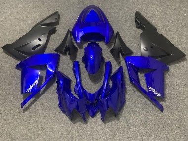 2004-2005 Azul Brillante & Negro Kawasaki ZX10R Carenado Moto