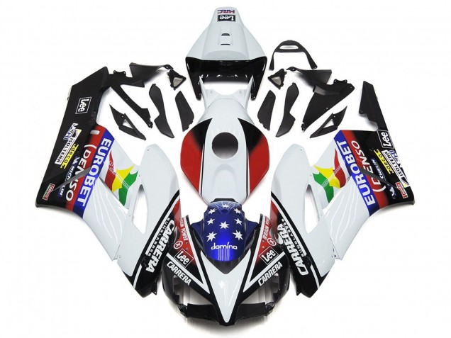 2004-2005 EuroBet Estrella Honda CBR1000RR Carenado Moto 2004-2005 EuroBet Estrella Honda CBR1000RR Carenado Moto