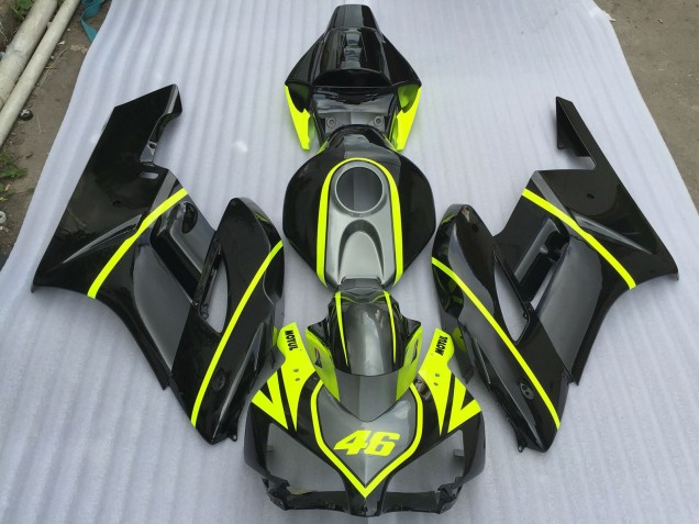 2004-2005 Gris Negro & Alta Viz Honda CBR1000RR Carenado Moto 2004-2005 Gris Negro & Alta Viz Honda CBR1000RR Carenado Moto