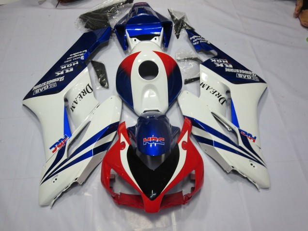 2004-2005 HRC Rojo & Blanco Honda CBR1000RR Carenado Moto 2004-2005 HRC Rojo & Blanco Honda CBR1000RR Carenado Moto
