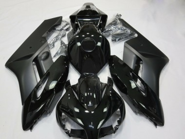 2004-2005 Negro Mate & Brillante Honda CBR1000RR Carenado Moto