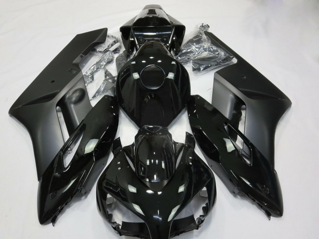 2004-2005 Negro Mate & Brillante Honda CBR1000RR Carenado Moto 2004-2005 Negro Mate & Brillante Honda CBR1000RR Carenado Moto